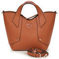 Sac &agrave; main Guess DARCY MINI TOTE Marron Grenoble