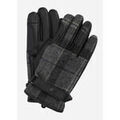 Gants sur Grenoble : Gants Barbour Gants en tartan Newbrough - noir gris