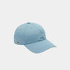 Casquette Lacoste Casquette en coton avec logo lat&eacute;ral - limestone Bleu