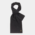 Echarpe Lyle & Scott &Eacute;charpe c&ocirc;tel&eacute;e en laine d'agneau - noir de jais Noir