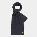 Echarpe Lyle & Scott &Eacute;charpe c&ocirc;tel&eacute;e en laine d'agneau - marine fonc&eacute;e Bleu