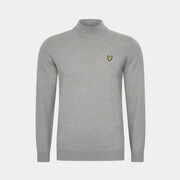Pull Lyle & Scott Pull &agrave; col roul&eacute; - gris moyen Gris