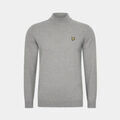 Pulls/Sweat sur Grenoble : Pull Lyle & Scott Pull &agrave; col roul&eacute; - gris moyen Gris