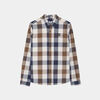 Chemise Weekend Offender Lisbonne - contr&ocirc;le des grandes maisons Marron