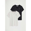 T-shirt Polo Club PACK 2 - RIGBY GO TSHIRT V W VO B-W
