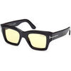 Lunettes de soleil Tom Ford FT1154 ILIAS Lunettes de soleil, Noir/Marron, 50 mm