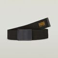 Ceintures sur Grenoble : Ceinture G-Star Raw D27727-E046-H707 BLACK METAL/DKMETAL