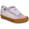 Baskets basses enfant Vans Knu Skool Gum Check Misty Mauve