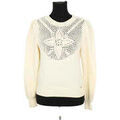 Pull Des Petits Hauts Pull en coton &eacute;cru Beige