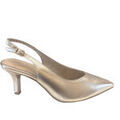 Chaussures &agrave; talons femme sur Grenoble : Chaussures escarpins Marco Tozzi MARCOESC Dor&eacute;