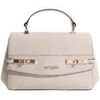 Sac Bandouliere Guess Sac Bandouli&egrave;re Melinda Triple Comp Light Taupe Marron
