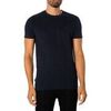 T-shirt Superdry T-shirt &agrave; logo brod&eacute; Vintage Bleu