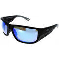 Lunettes de soleil Maui Jim polaris&eacute;es KEHA Noir Mat/ Bleu Hawai Multicolore