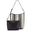 Cabas Guess Sacs &agrave; main Nicolette Lrg Bucket Navy Multi Bleu