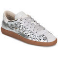 Baskets femme sur Grenoble : Baskets basses Bronx Bob-bie Argent&eacute;