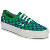 Baskets basses Vans LX Authentic 44 EK Punk Check GREEN/NAVY