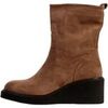 Boots Super Mode Bottine Compens&eacute; &agrave; Enfiler Beige