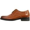 Derbies enfant Elong Mocassin Basse &agrave; Lacets Junior Marron