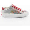 Baskets basses enfant Guess unlimited cross logo Argent&eacute;
