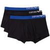 Boxers Emporio Armani pack x3 Noir