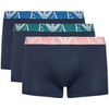 Boxers Emporio Armani eagle pack x3 Noir