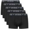 Boxers Guess pack x5 stretch Noir