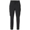 Pantalon BOSS Pantalon fusel&eacute; en popeline stretch facile &agrave; repasser T-Urba Noir