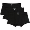 Boxers Emporio Armani Pack x3 signature GA Noir