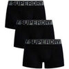 Boxers Superdry Pack x3 Marca Noir