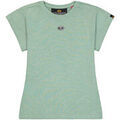 Tee-shirts sur Grenoble : T-shirt Alpha Industries World Slim T-Shirt W - frost green