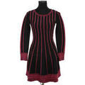 Robe courte Maje Robe en coton noire