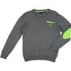 Pull enfant Ikks Pull gris