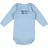 Bodys Petit Bateau Body bleu Bleu