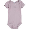 Bodys Petit Bateau Body mauve, blanc Multicolore