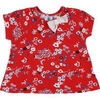 T-shirt enfant Petit Bateau T-Shirt Rouge, blanc