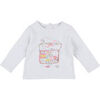 T-shirt enfant La compagnie des petits T-Shirt blanc, rose