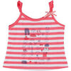 T-shirt enfant La compagnie des petits T-shirt rose, blanc