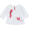 T-shirt enfant La compagnie des petits T-shirt blanc, rose