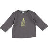 T-shirt enfant Tape &agrave; l'oeil T-shirt gris, jaune Multicolore