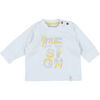 T-shirt enfant Miniman T-shirt blanc, jaune, gris