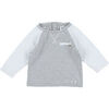T-shirt enfant Tape &agrave; l'oeil T-shirt blanc, gris Multicolore