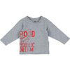 T-shirt enfant Z T-shirt gris, rouge