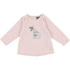 T-shirt enfant Tape &agrave; l'oeil T-shirt rose, gris, argent Multicolore