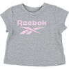 T-shirt enfant Reebok Sport T-shirt gris, rose