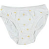 Culottes & slips Petit Bateau Culotte blanc, moutarde Multicolore