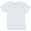 Maillots de corps Petit Bateau Maillot de corps blanc Blanc