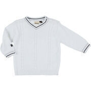 Pull enfant Ikks Pull blanc