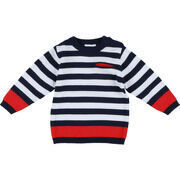 Pull enfant Z Pull bleu, blanc, rouge