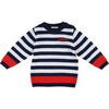 Pull enfant Z Pull bleu, blanc, rouge