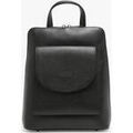 Sacs &agrave; dos sur Grenoble : Sac a dos Milano Sac &agrave; dos et &eacute;paule cuir CAVIAR 21F-CA240615 Noir